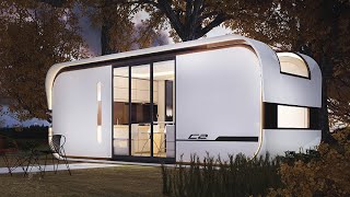 7 Great Small Prefab Homes  That Are On Another Level [upl. by Yrome290]