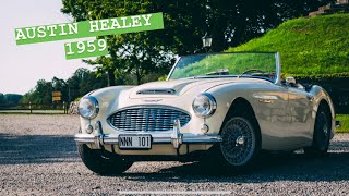 1959 AUSTIN HEALEY 1006 IVORY WHITE [upl. by Faludi]