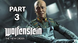 Wolfenstein The New Order Walkthrough Part 3  General Deathshead PS4 Gameplay Commentary [upl. by Astto]