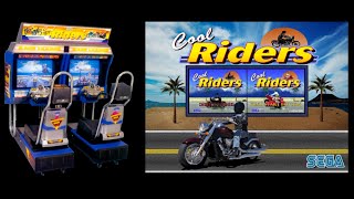 Segas COOL RIDERS Arcade Coin Op Completed [upl. by Behnken]