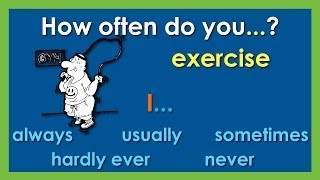 How Often Do You  Adverbs of Frequency  Learn English  Mark Kulek ESL [upl. by Agnese]