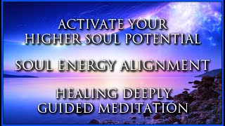 Soul Energy Alignment  Meditation Guided Healing  Activate Higher Soul Potential  432Hz Music [upl. by Anilec]