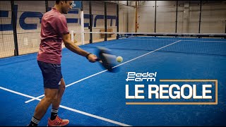 Le REGOLE BASE per iniziare a giocare a PADEL [upl. by Elyrrad472]