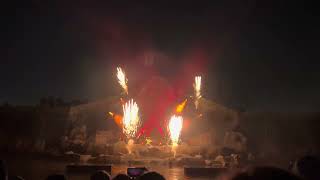 Fantasmic at Hollywood Studios  Full Show  Dinner Package Seating [upl. by Nosnibor]