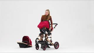 Bambimo Kinderwagen 3 in 1 von Daliya ®  Entdecken Sie alle Funktionen Jetzt bestellen [upl. by Ibrek421]