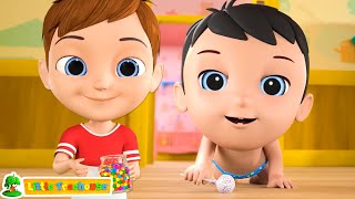 Johny Johny Oui Papa Comptine pour Bébés par Little Treehouse Français [upl. by Aylward]