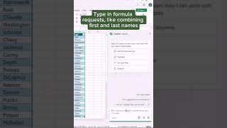 Copilot in Ms Excel  40 sec work with Copilot in Ms Excel edumindofficial msexcel copilot [upl. by Ronym]