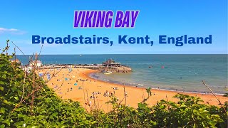 Broadstairs Beach Viking Bay Broadstairs Kent England 🏴󠁧󠁢󠁥󠁮󠁧󠁿 [upl. by Llohcin]