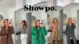 SHOWPO try on haul  DISCOUNT CODE  Conagh Kathleen [upl. by Avalsorim176]