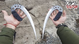 The Chronicles of Riddick Ulak Knife How to make DIY [upl. by Htilil]