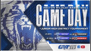 Hector Wildcat Basketball 282024 [upl. by Miltie]