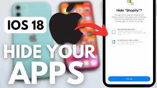 How To Hide Apps On IOS 18 [upl. by Ivets]