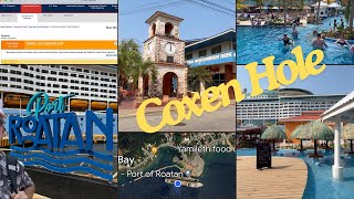 Roatan Honduras Port of Coxen Hole Took a Walk Downtown Use Caution amp Stay Alert Rixtrips [upl. by Papp]