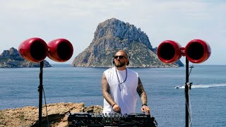 Afro House Ibiza Summer Mix 2024  Afro amp Melodic House Mix Live From Es Vedra [upl. by Meerak]