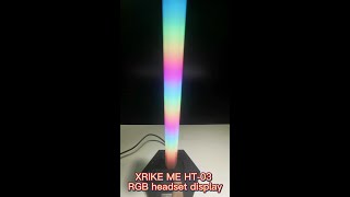 XTRIKE ME HT03 RGB headset display [upl. by Ettenahs215]