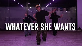 Bryson Tiller  Whatever She Wants Choreography TAEWAN [upl. by Enyal]