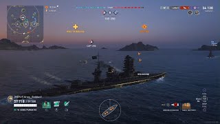 World of Warships Legends IGNUS PURGATIO the perfect strike [upl. by Eitirahc]