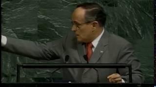 11 September 2001  UN Reacts to Tragedy Archival footage [upl. by Colfin52]