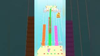 Bridge Race Gaming Gameplay Gamers Gaminglife Game  Bridge Race  Bridge Race Play new Game Shorts [upl. by Ullman]