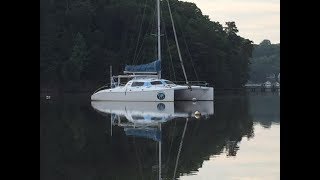 Ocean Cat 49 Catamaran MAIN STAY Sold [upl. by Kilmarx]