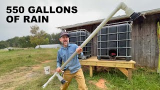 I Built a Rain Cannon for my Water Saving Tanks [upl. by Zippora]