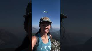 GRWM in Canadian Rockies dayhike [upl. by Nomyaw]