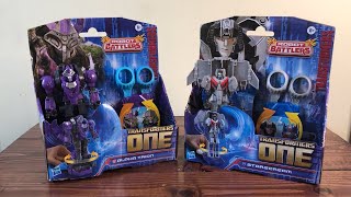 Transformers One quotRobot Battlersquot Wave 2  Alpha Trion and Starscream [upl. by Malha106]