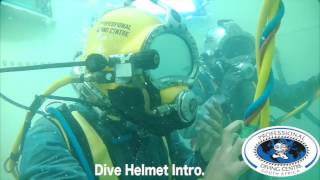 Dive Helmet Intro  PDC Commercial Diving School Durban [upl. by Stanley729]