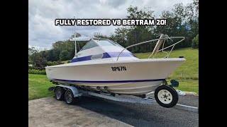 Bertram 20 is fully restored  you wont believe what happened during the sea trial [upl. by Attenej]