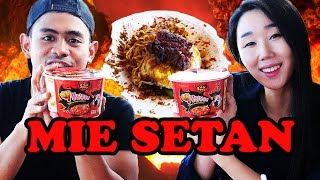 Mie Abang adek VS Nuclear Samyang ft Tanboy Kun [upl. by Adlog418]