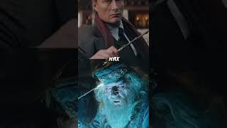 Gellert Grindelwald vs Albus Dumbledore harrpotter capcut edit elderwand [upl. by Rodama114]