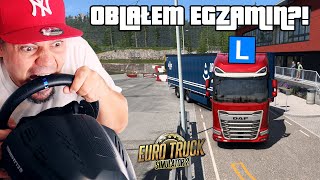 🚛 NIE ZDAŁEM EGZAMINU NA PRAWO JAZDY niech się walą  Euro Truck Simulator 2 [upl. by Adnwahsat]