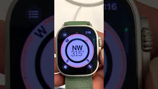 Apples Watch Ultra Navigation Mode⌚️ [upl. by Nuarb211]