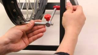 DRC Gyro stand How to assemble MX wheel [upl. by Gerhardt]