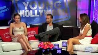 Marion Cotillard and Matthias Schoenaerts  Young Hollywood Interview Rust and Bone 2012 [upl. by Edythe218]