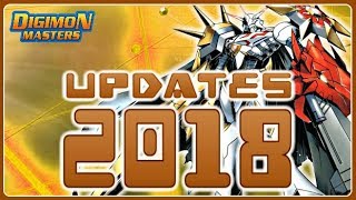 👑 New Digimons  Tamers  Maps  Hatch Lv6 amp More  UPDATES FOR 2018  Digimon Masters Online [upl. by Landre]