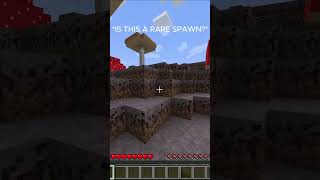 I FOUND THE MOST RAREST BIOME ON SPAWN  IN MINECRAFT gaming minecraft youtubeshorts shorts [upl. by Naujd]