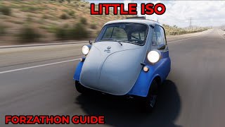 Forza Horizon 5  Forzathon Guide  Little Iso  BMW Isetta [upl. by Lamson]