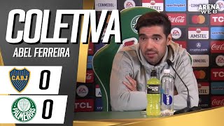 COLETIVA ABEL FERREIRA  AO VIVO  Boca Juniors x Palmeiras  Libertadores 2023 [upl. by Narmis66]