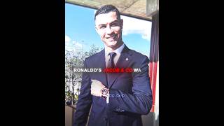 Ronaldo Provoked Manunited By His Watch🥶ronaldo cristiano shorts manutd fyp viral football [upl. by Neroled]