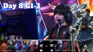 FNC vs WBG  Game 3  Day 8 LoL Worlds 2024 Swiss Stage  Fnatic vs Weibo Gaming G3 full [upl. by Katrine885]