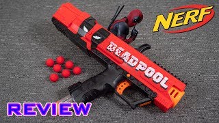 REVIEW Nerf Rival Apollo  Deadpool Edition [upl. by Hakkeber]