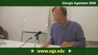 Giorgio Agamben A Genealogy of Monasticism 2009 17 [upl. by Aniram]