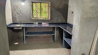 Low budget Best Granite Kitchen Countertops Idea  Kam paisa me granite kitchen platform kise banaye [upl. by Dirtsa686]