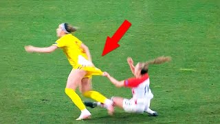 Los Momentos Más LOCOS Del Fútbol Femenino 😲 [upl. by Noedig]