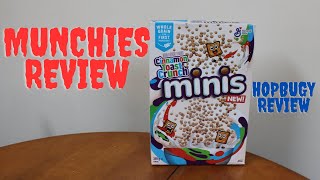 Cinnamon Toast Crunch Minis New Munchies Review [upl. by Hawkins]