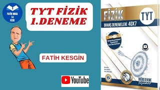 BİLGİ SARMAL YAYINLARITYT FİZİK 1DENEMEaytfizik tytfizik yks2024 bilgisarmalyayınları [upl. by Sakram]