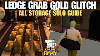 Solo Gold Glitch Short and Easy Guide For All Storage Rooms Cayo Perico Heist GTA Online [upl. by Sugna427]