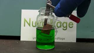 Experiment To prepare copperI chloride [upl. by Eibor]