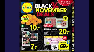 Lidl tilbudsavis Danmark 17 11 2024 l Lidl Danmark katalog [upl. by Enar524]